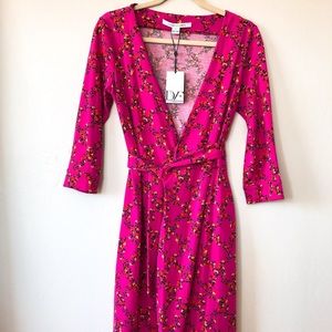 NWT Diane von Furstenberg Julian Two Wrap Dress